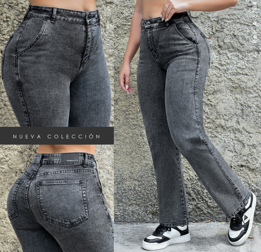 JEANS MUJER MOM REF 4-5010