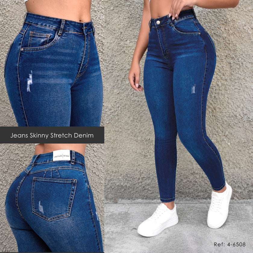 JEANS MUJER SKINNY REF 4-6509