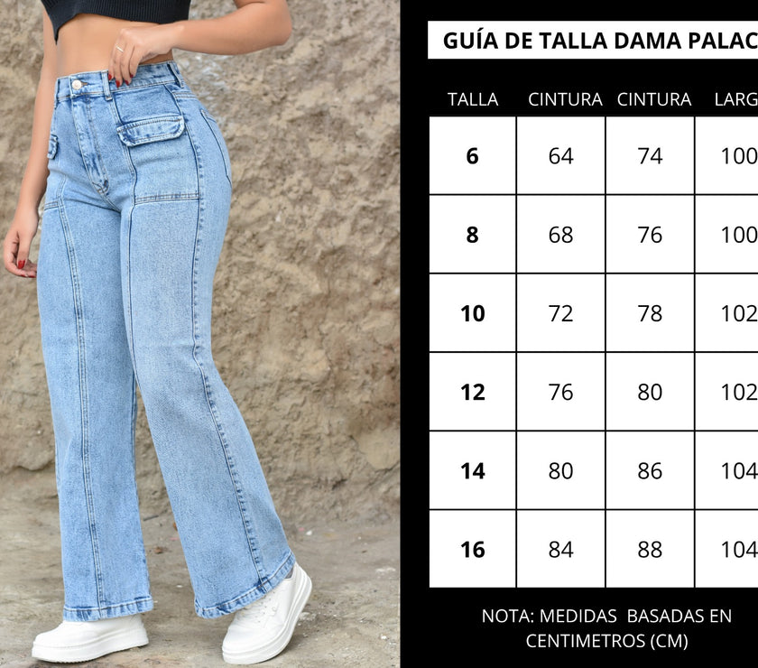 JEANS MUJER  PALACE REF 4-5501