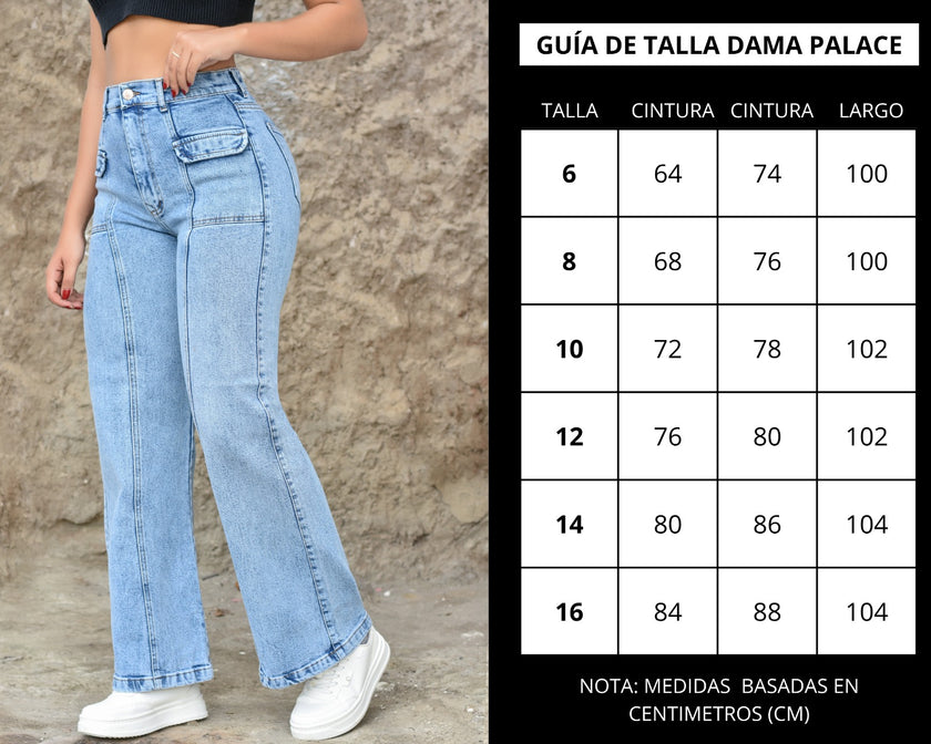 JEANS MUJER  PALACE REF 4-5501